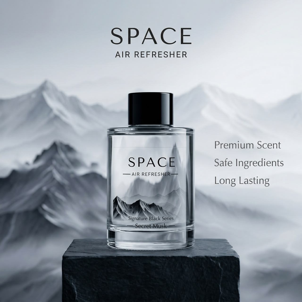 Space Air Refresher - Black Series Secret Musk